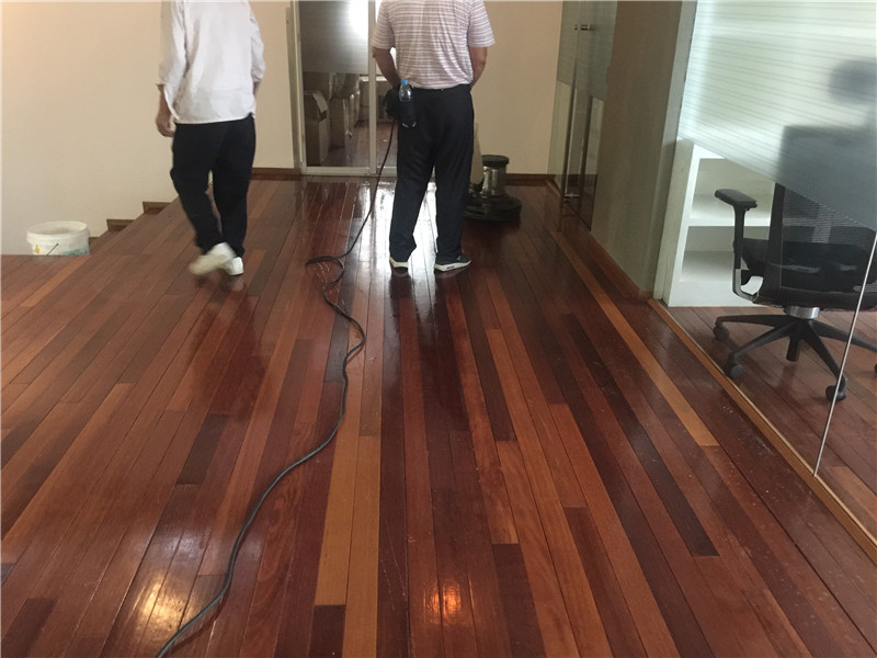 宜秀区地面清洗案例